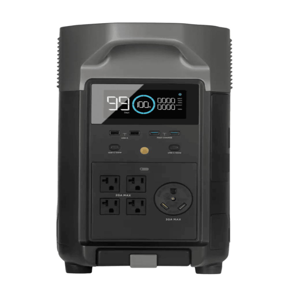 Alternative view of Generador Solar 3600W EcoFlow DELTA Pro