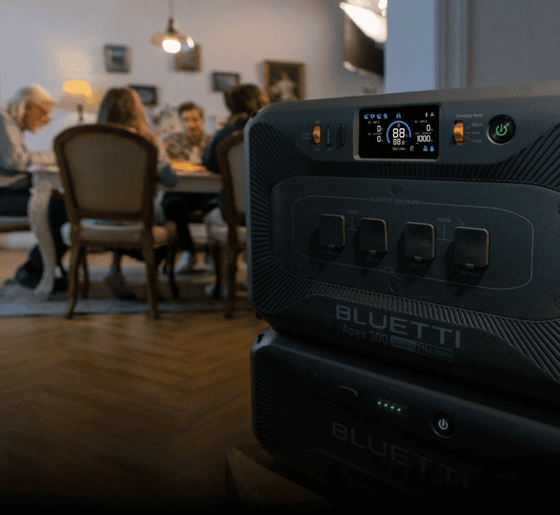 Alternative view of Generador Solar 300W Bluetti APEX 300