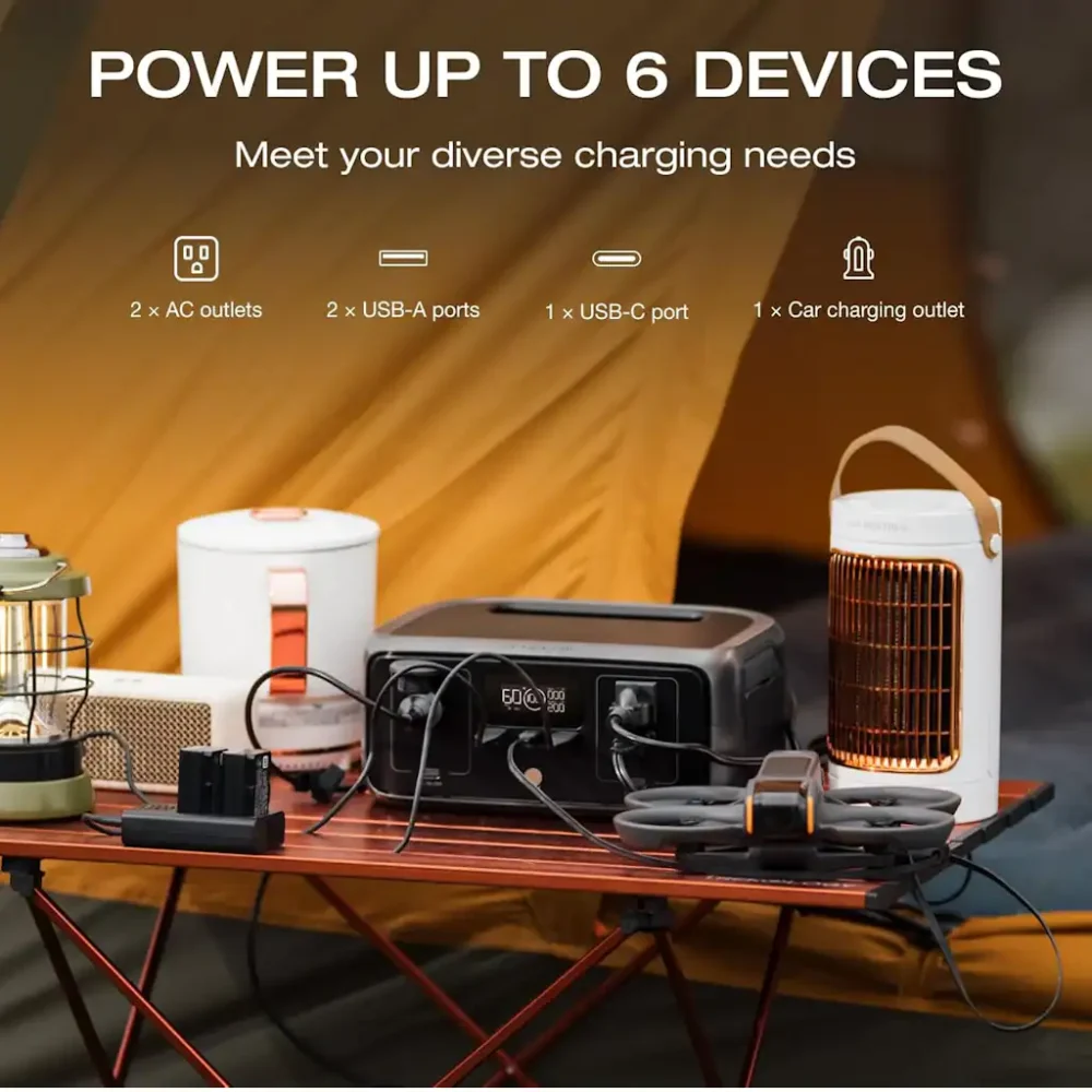 Generador Solar 300W EcoFlow RIVER 3 - Image 8